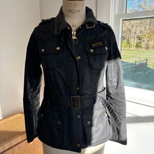 Barbour International Wax Jacket US 4/ Small